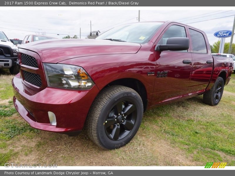 Front 3/4 View of 2017 1500 Express Crew Cab