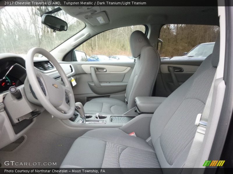 Tungsten Metallic / Dark Titanium/Light Titanium 2017 Chevrolet Traverse LS AWD