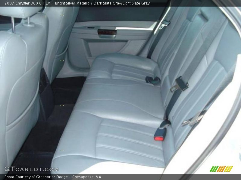 Bright Silver Metallic / Dark Slate Gray/Light Slate Gray 2007 Chrysler 300 C HEMI