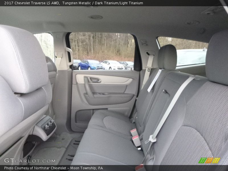 Tungsten Metallic / Dark Titanium/Light Titanium 2017 Chevrolet Traverse LS AWD