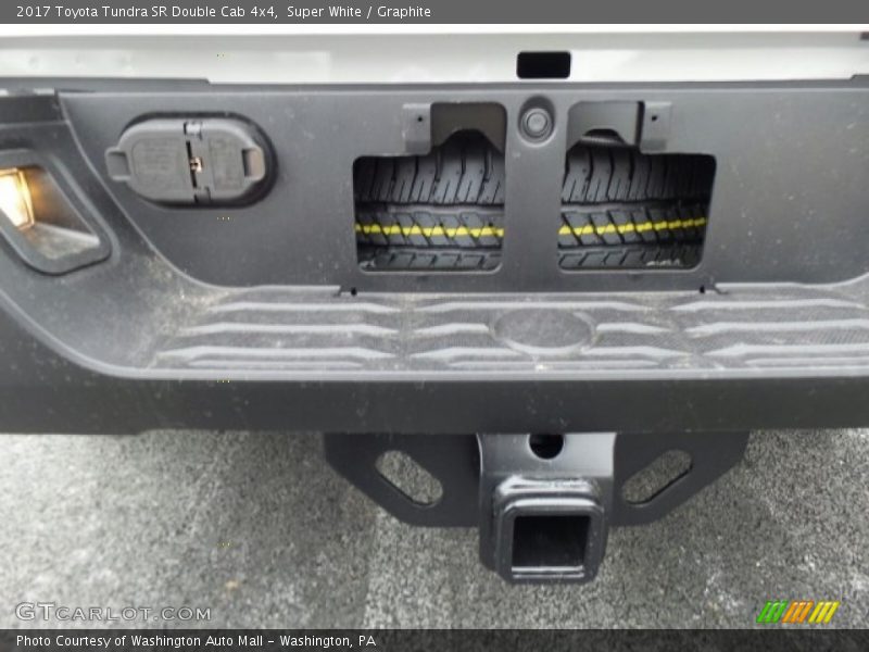 Super White / Graphite 2017 Toyota Tundra SR Double Cab 4x4