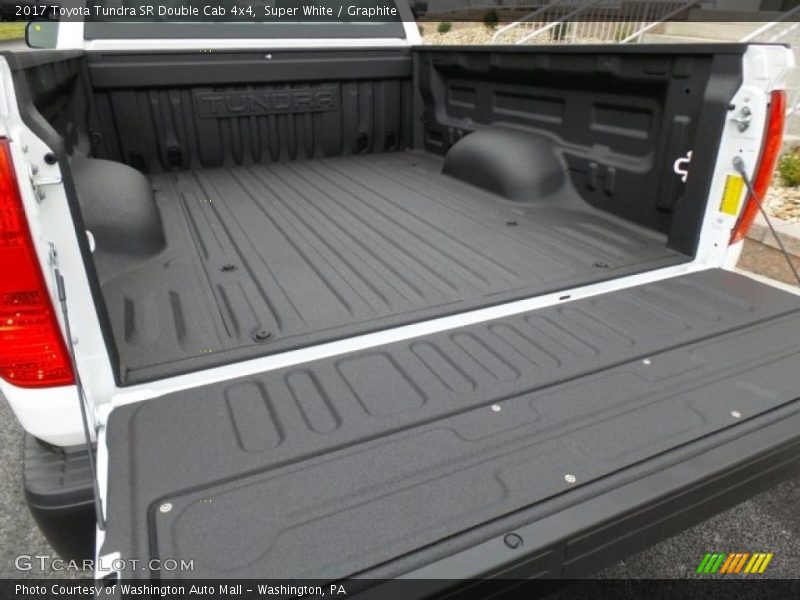 Super White / Graphite 2017 Toyota Tundra SR Double Cab 4x4