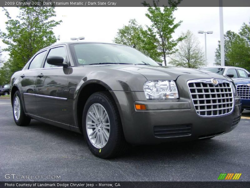 Dark Titanium Metallic / Dark Slate Gray 2009 Chrysler 300