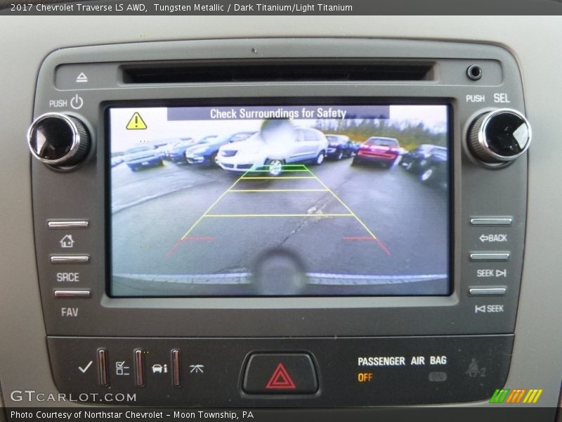 Tungsten Metallic / Dark Titanium/Light Titanium 2017 Chevrolet Traverse LS AWD