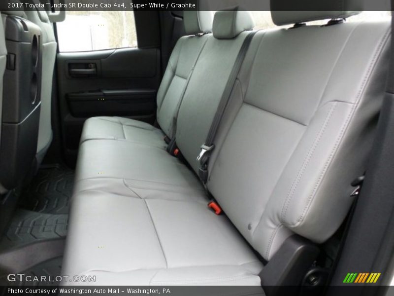 Super White / Graphite 2017 Toyota Tundra SR Double Cab 4x4