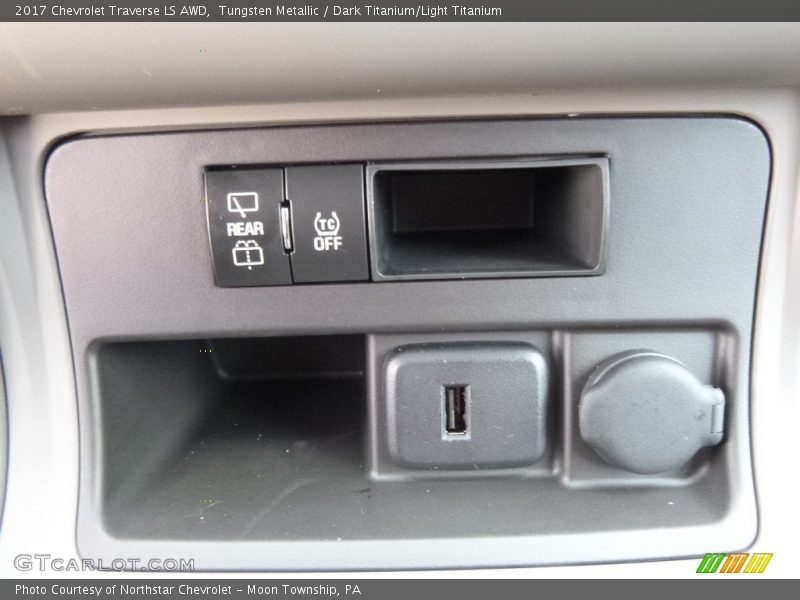 Tungsten Metallic / Dark Titanium/Light Titanium 2017 Chevrolet Traverse LS AWD