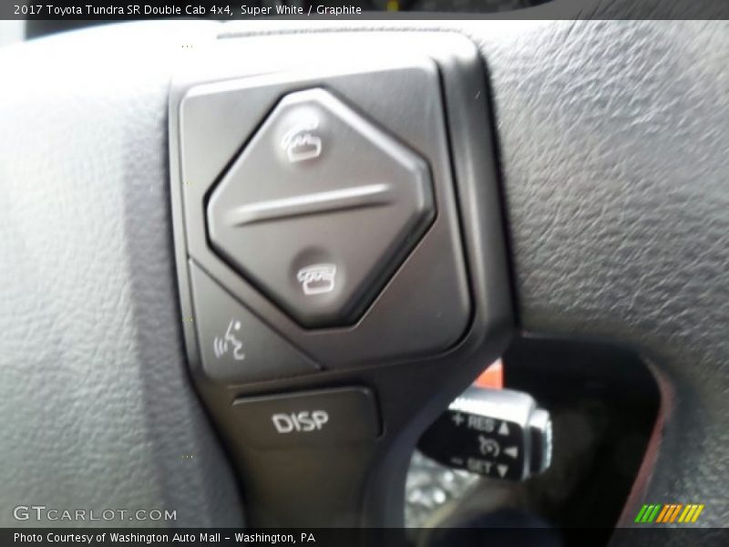 Super White / Graphite 2017 Toyota Tundra SR Double Cab 4x4