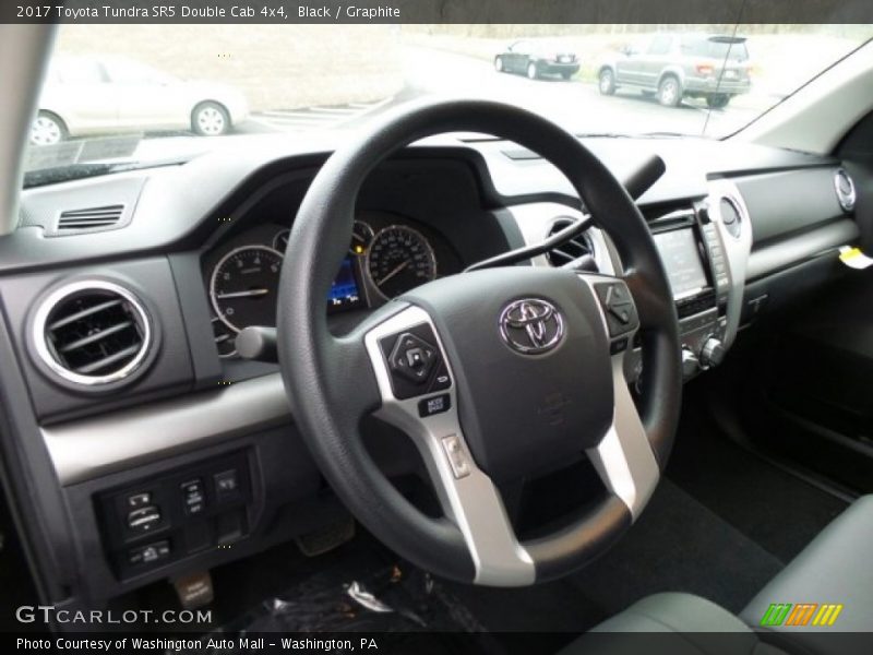 Black / Graphite 2017 Toyota Tundra SR5 Double Cab 4x4