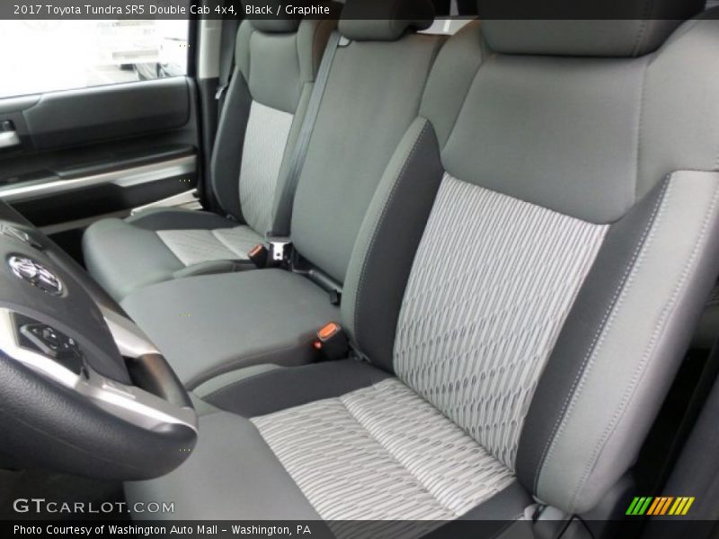 Black / Graphite 2017 Toyota Tundra SR5 Double Cab 4x4