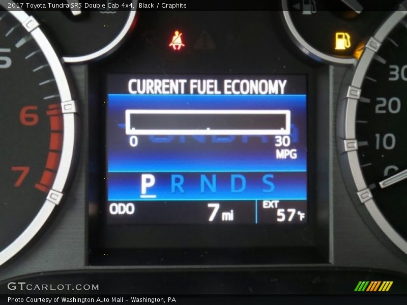 Black / Graphite 2017 Toyota Tundra SR5 Double Cab 4x4