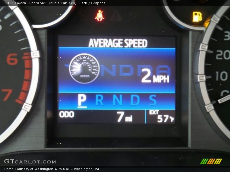 Black / Graphite 2017 Toyota Tundra SR5 Double Cab 4x4