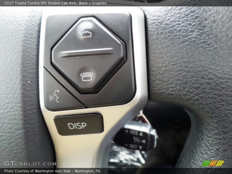 Black / Graphite 2017 Toyota Tundra SR5 Double Cab 4x4