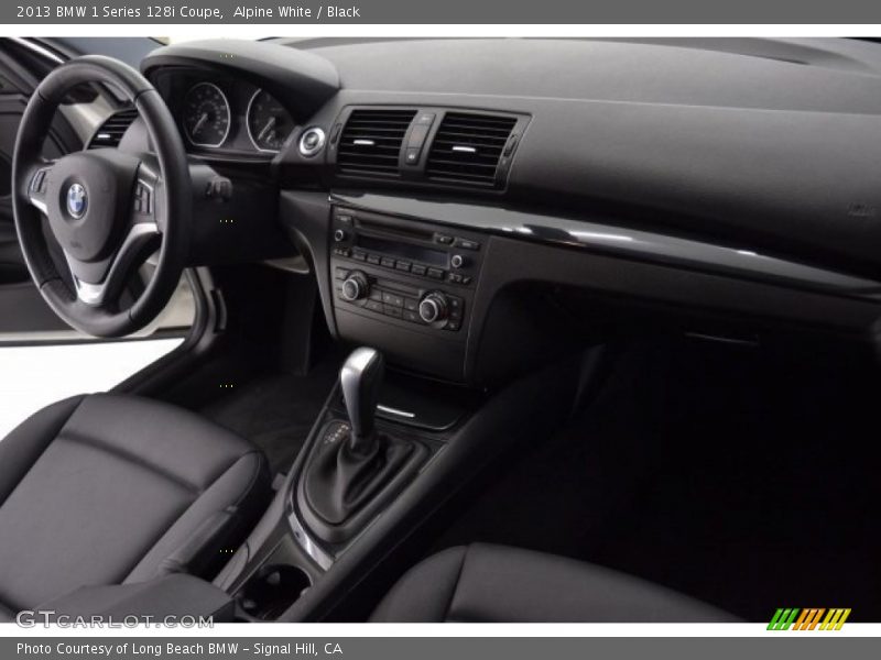 Alpine White / Black 2013 BMW 1 Series 128i Coupe