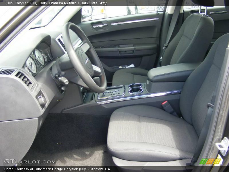 Dark Titanium Metallic / Dark Slate Gray 2009 Chrysler 300