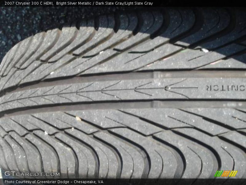 Bright Silver Metallic / Dark Slate Gray/Light Slate Gray 2007 Chrysler 300 C HEMI