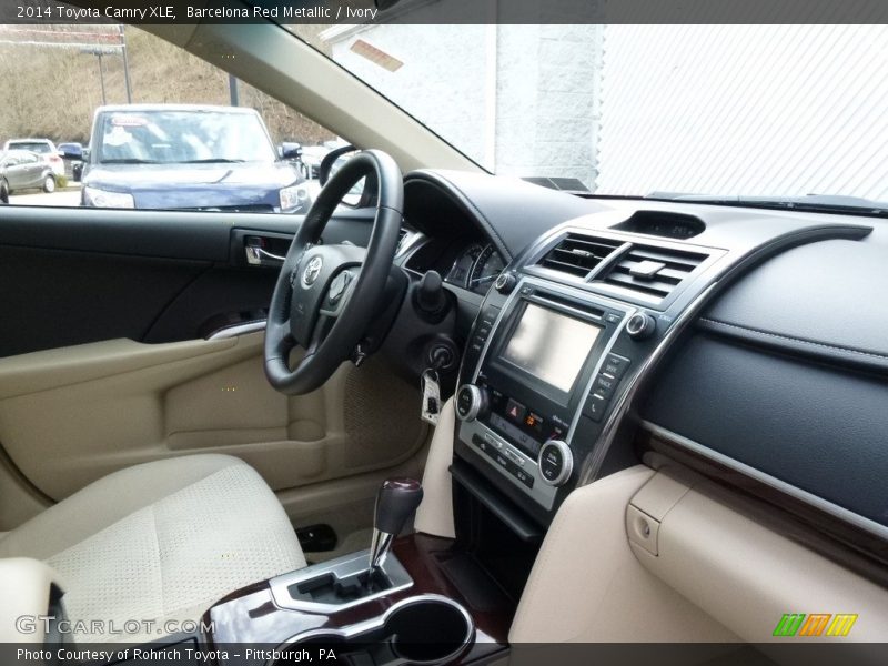 Barcelona Red Metallic / Ivory 2014 Toyota Camry XLE