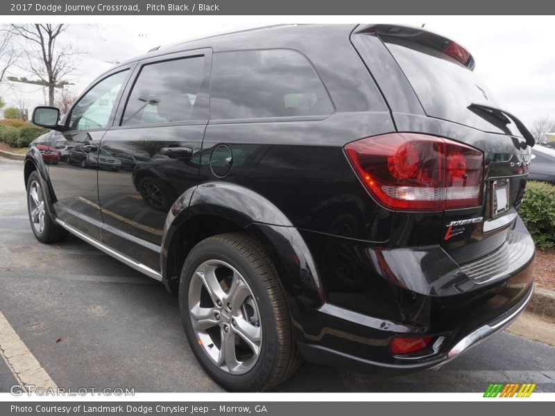 Pitch Black / Black 2017 Dodge Journey Crossroad