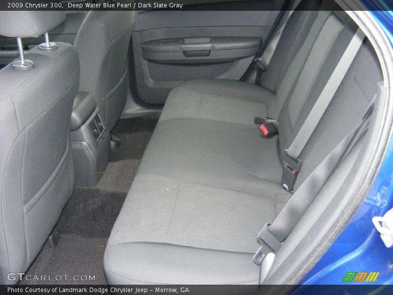 Deep Water Blue Pearl / Dark Slate Gray 2009 Chrysler 300