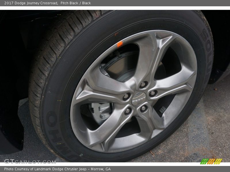 Pitch Black / Black 2017 Dodge Journey Crossroad