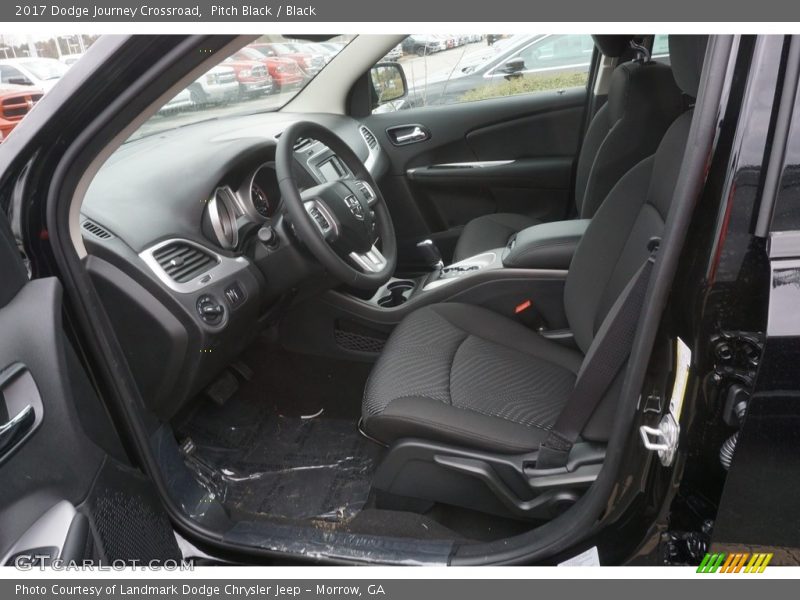 Pitch Black / Black 2017 Dodge Journey Crossroad
