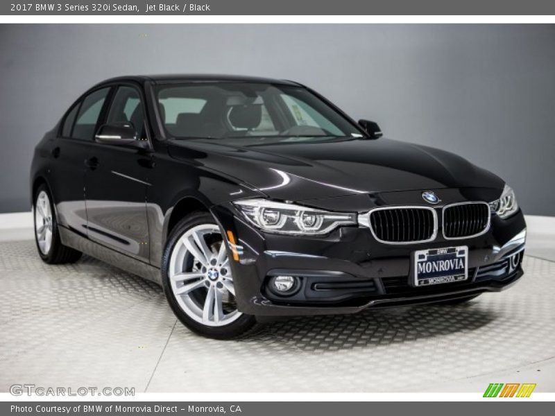 Jet Black / Black 2017 BMW 3 Series 320i Sedan