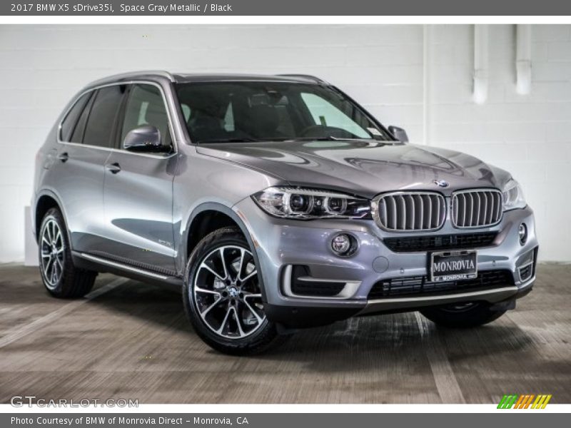 Space Gray Metallic / Black 2017 BMW X5 sDrive35i