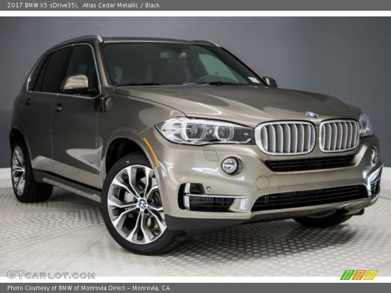 Atlas Cedar Metallic / Black 2017 BMW X5 sDrive35i