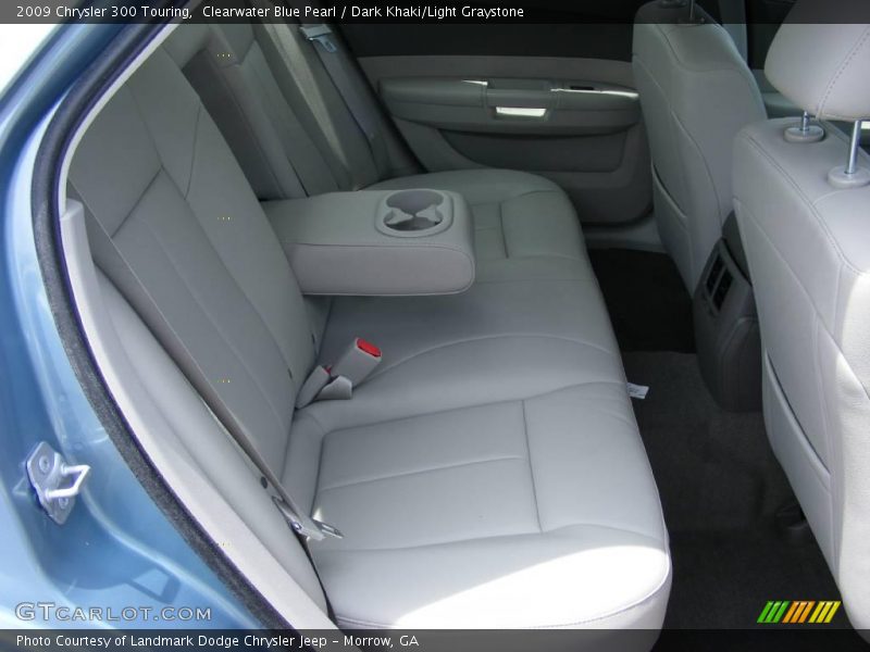 Clearwater Blue Pearl / Dark Khaki/Light Graystone 2009 Chrysler 300 Touring