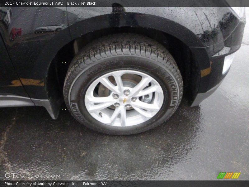 Black / Jet Black 2017 Chevrolet Equinox LT AWD