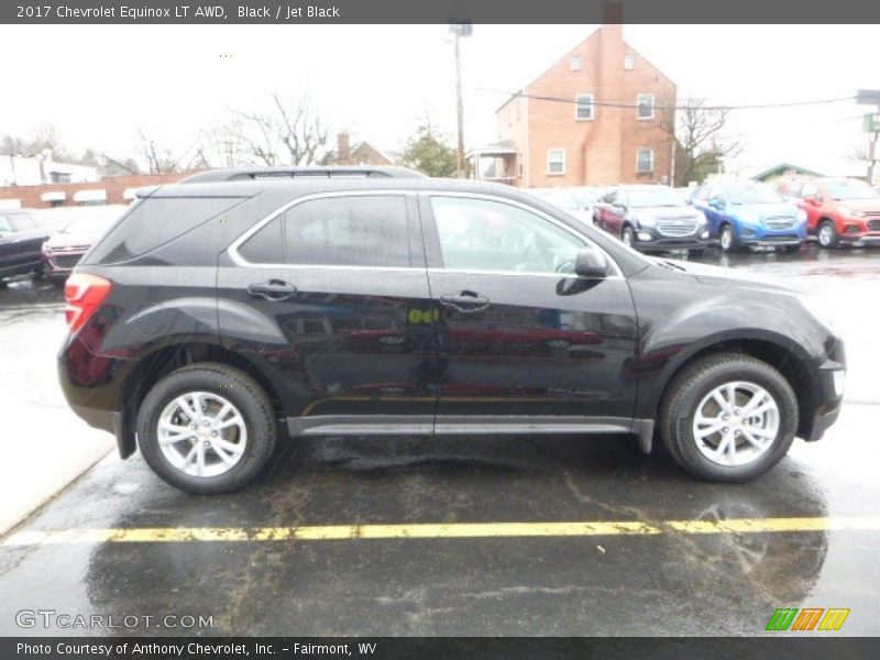 Black / Jet Black 2017 Chevrolet Equinox LT AWD