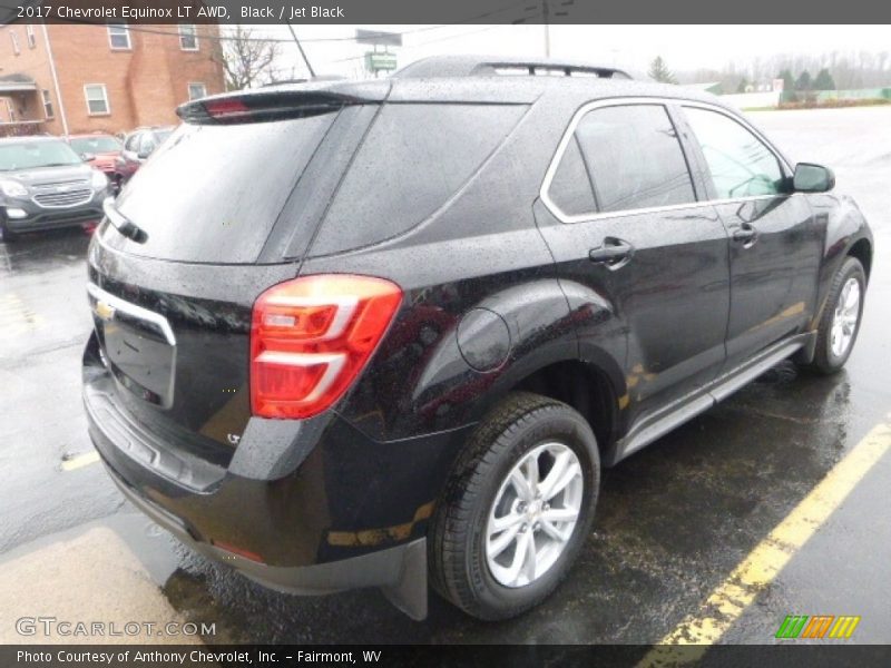 Black / Jet Black 2017 Chevrolet Equinox LT AWD