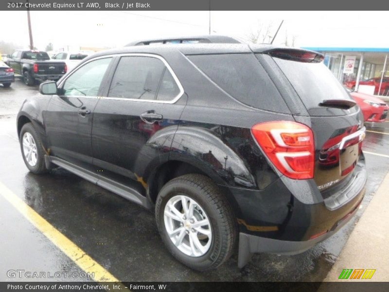 Black / Jet Black 2017 Chevrolet Equinox LT AWD