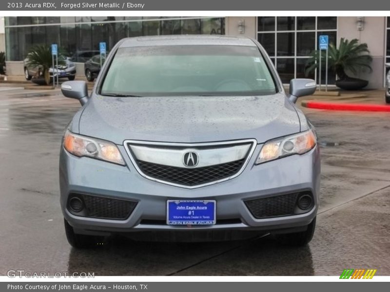 Forged Silver Metallic / Ebony 2013 Acura RDX