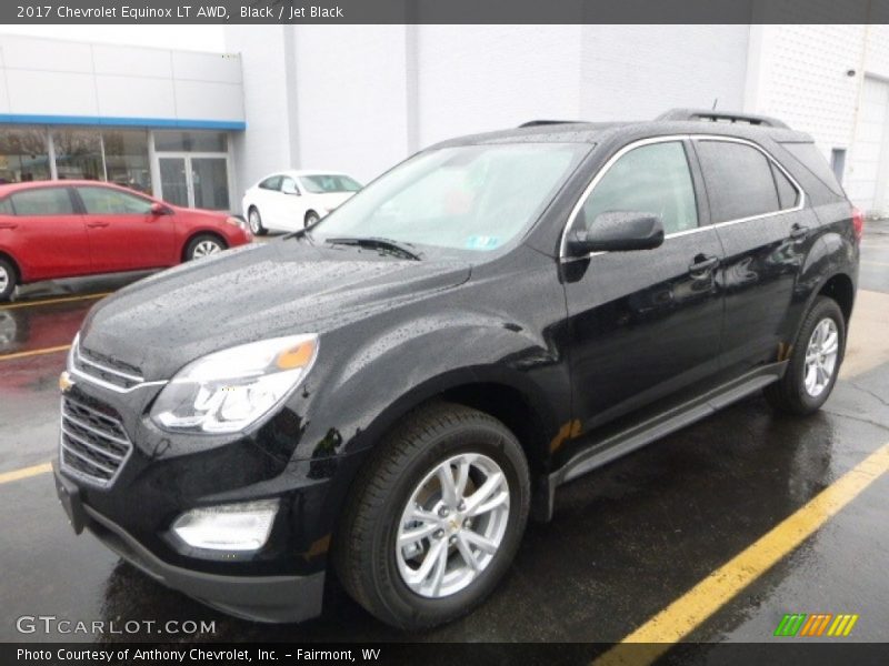 Black / Jet Black 2017 Chevrolet Equinox LT AWD