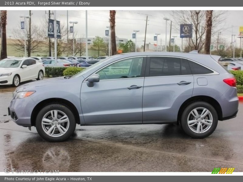Forged Silver Metallic / Ebony 2013 Acura RDX