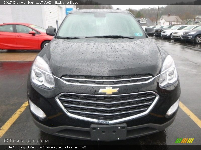 Black / Jet Black 2017 Chevrolet Equinox LT AWD