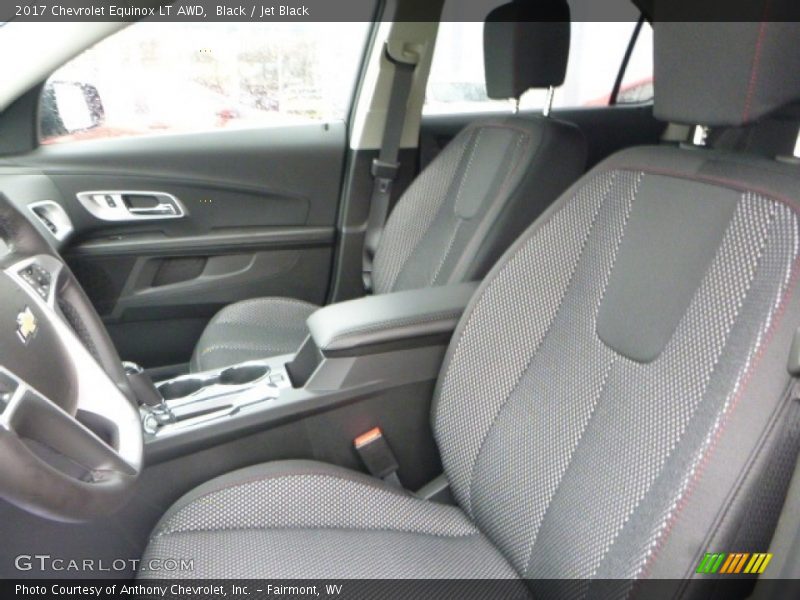 Black / Jet Black 2017 Chevrolet Equinox LT AWD