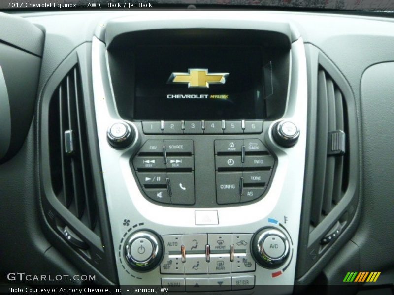 Black / Jet Black 2017 Chevrolet Equinox LT AWD