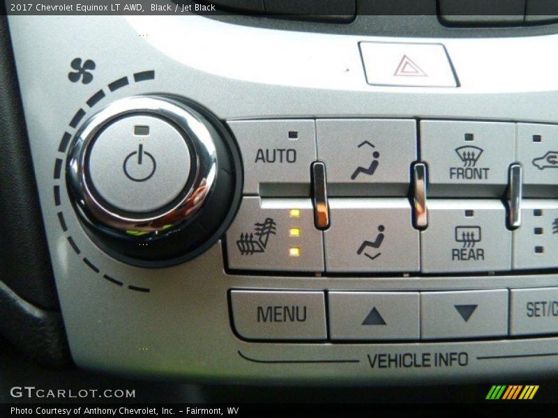 Black / Jet Black 2017 Chevrolet Equinox LT AWD
