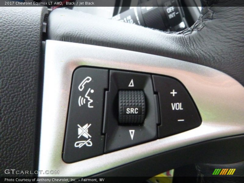 Black / Jet Black 2017 Chevrolet Equinox LT AWD