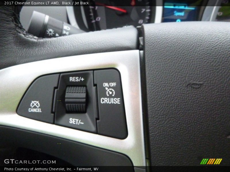 Black / Jet Black 2017 Chevrolet Equinox LT AWD