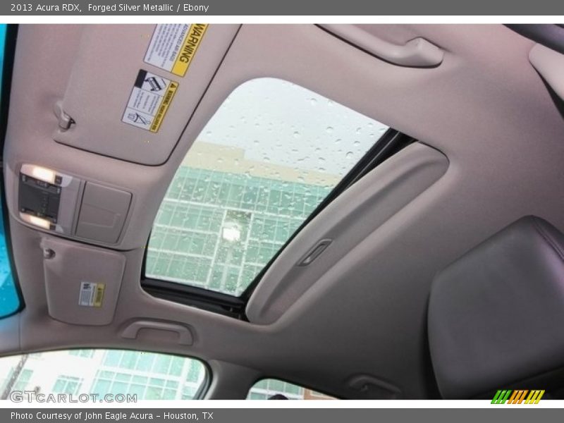 Forged Silver Metallic / Ebony 2013 Acura RDX