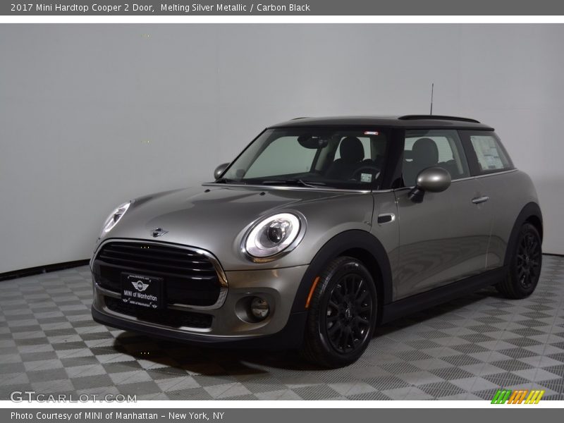 Melting Silver Metallic / Carbon Black 2017 Mini Hardtop Cooper 2 Door