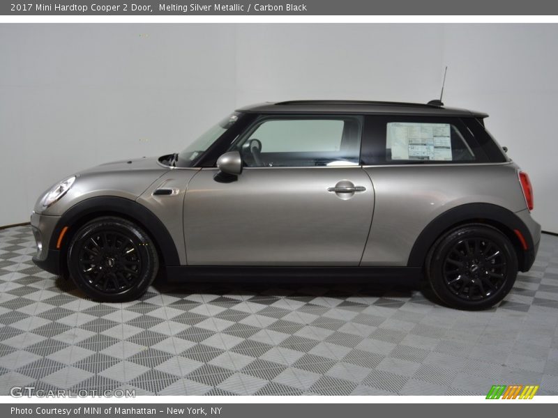 Melting Silver Metallic / Carbon Black 2017 Mini Hardtop Cooper 2 Door