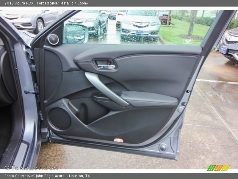 Forged Silver Metallic / Ebony 2013 Acura RDX