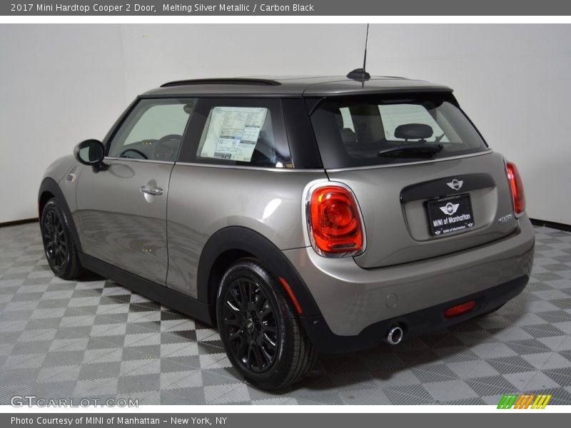 Melting Silver Metallic / Carbon Black 2017 Mini Hardtop Cooper 2 Door