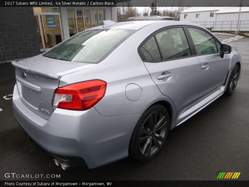 Ice Silver Metallic / Carbon Black 2017 Subaru WRX Limited