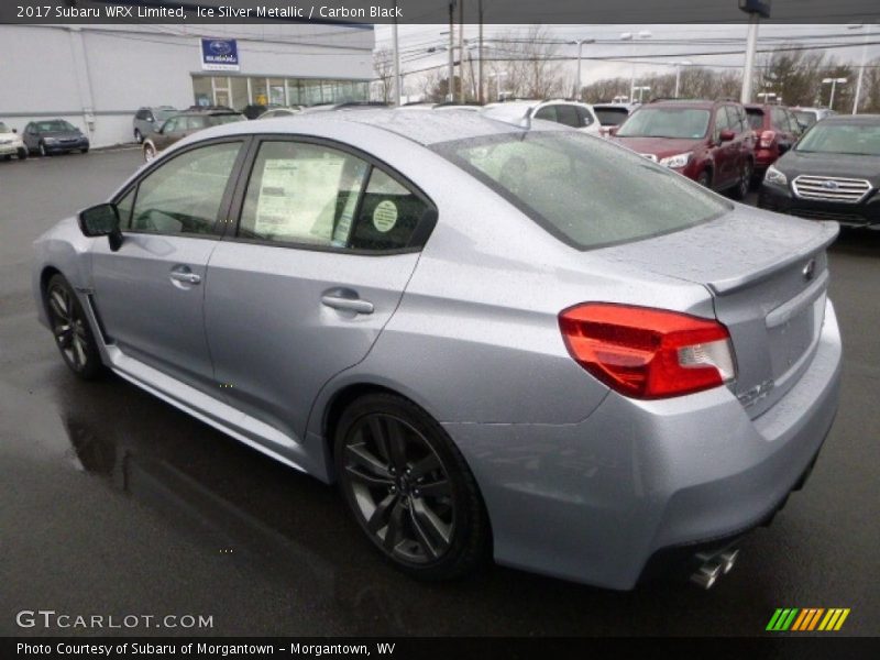 Ice Silver Metallic / Carbon Black 2017 Subaru WRX Limited