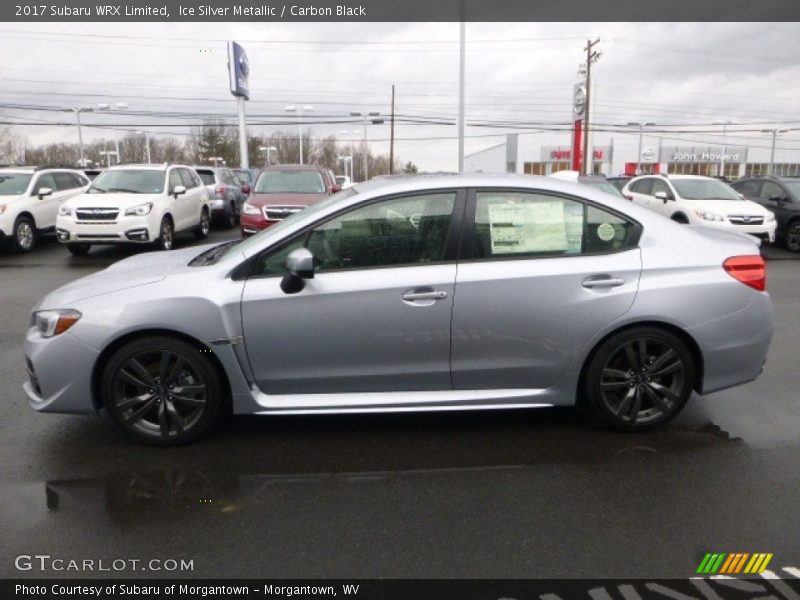 Ice Silver Metallic / Carbon Black 2017 Subaru WRX Limited