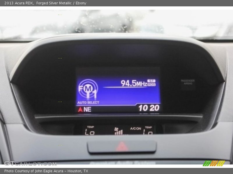 Forged Silver Metallic / Ebony 2013 Acura RDX